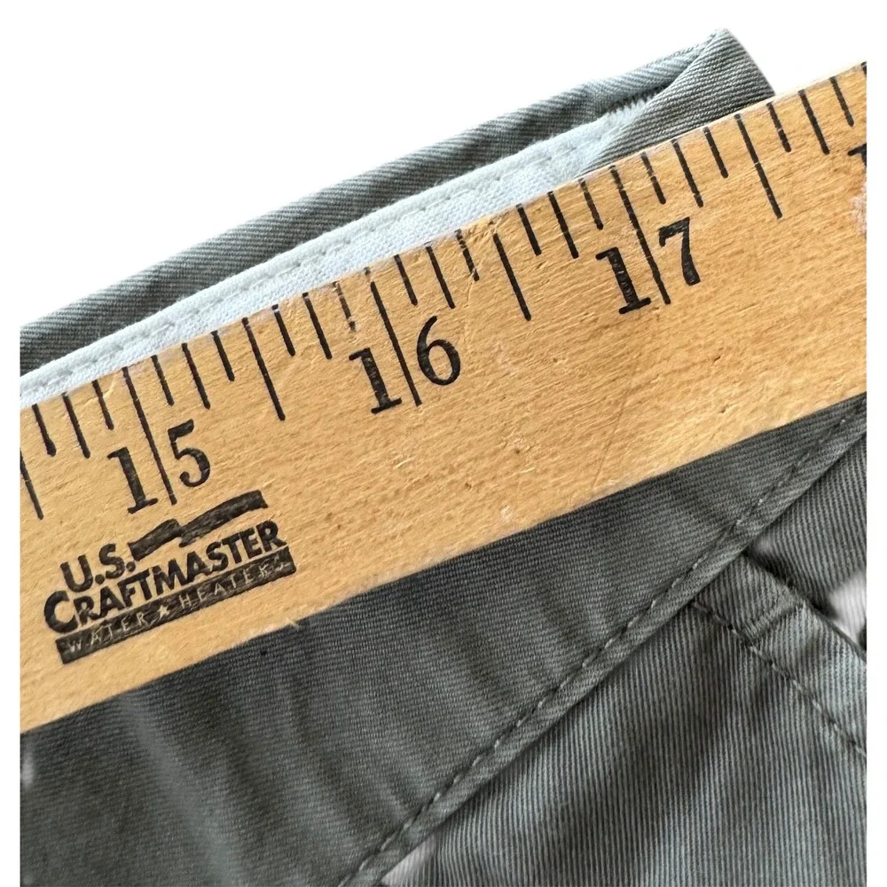 Polo Ralph Lauren Mens Prospect Pant Chinos Olive‎ Green Khaki 36x32 Dress Pants - Picture 7 of 8